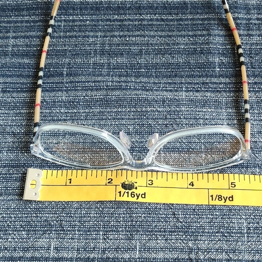 New Burberry Transparent Frame BE2371D - Picture 10 of 16